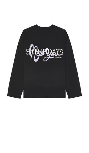 New York Brushed Relaxed Fit Long Sleeve Tee in . Size S, XL/1X - SATURDAYS NYC - Modalova