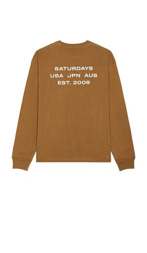 Max Weight Long Sleeve Tee in . Size M, S, XL/1X - SATURDAYS NYC - Modalova