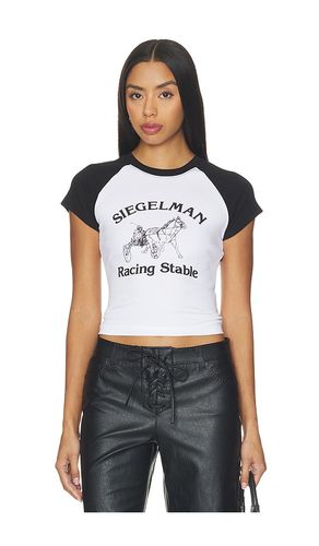 Short Sleeve Racing Stable Raglan Tee en & . Taille XS. Also en S, M, L, XL/1X - Siegelman Stable - Modalova