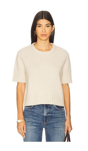 PULL À MANCHES COURTES EN GROSSE MAILLE en . Taille M. Also en S - Soft Goat - Modalova