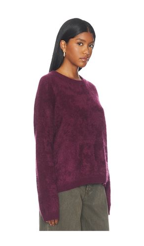 PULL BOYFRIEND COL ROND BROSSÉ en . Taille L. Also en M, S, XS - Soft Goat - Modalova