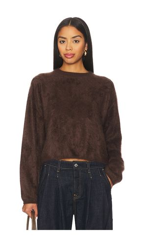 PULL RAS DE COU MAILLE BROSSÉE en . Taille L. Also en M, S - Soft Goat - Modalova