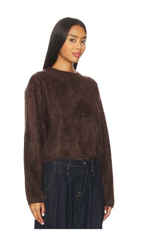 PULL RAS DE COU MAILLE BROSSÉE en . Taille L. Also en M, S - Soft Goat - Modalova