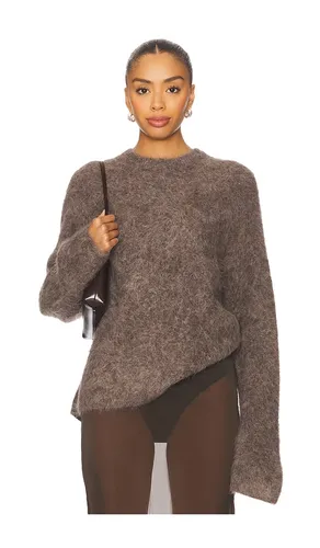 PULL RAS DE COU EN ALPAGA en . Taille S. Also en XS - Soft Goat - Modalova