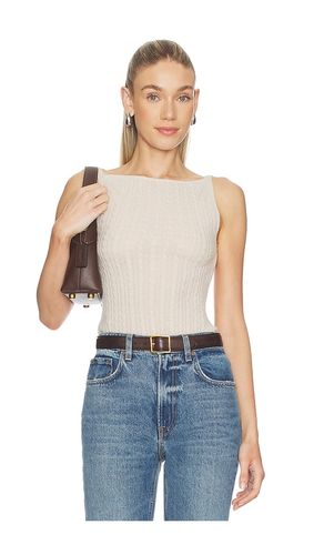HAUT SINGULET EN MAILLE TORSADÉE en . Taille S. Also en M, XL - Soft Goat - Modalova
