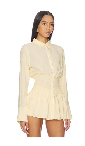 Adora Long Sleeve Shirred Shirt en . Taille S. Also en XS, M, L, XL, XXS - SEVEN WONDERS - Modalova