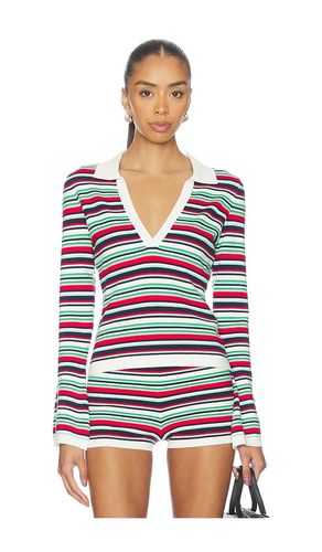 Xyla Collared Long Sleeve Knit Top en . Taille XL. Also en XS - SEVEN WONDERS - Modalova