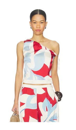 Amoree One Shoulder Tie Top en , . Taille L. Also en S - SEVEN WONDERS - Modalova