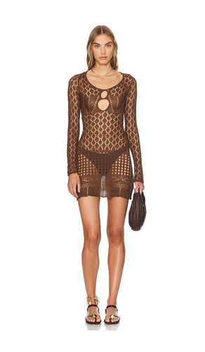 Long Sleeve Crochet Mini Dress in . Size XS - SNDYS - Modalova