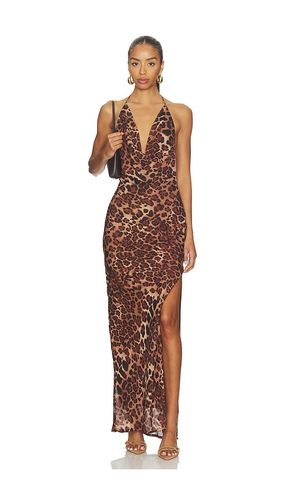 ROBE JOHANNA LEOPARD MAXI en . Taille L. Also en M - SNDYS - Modalova