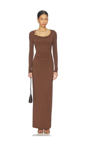 ROBE ASHLEY SCOOP NECK MAXI en . Taille S. Also en XS, M - SNDYS - Modalova
