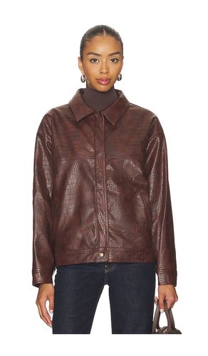 BLOUSON WENDY CROC PU LEATHER en . Taille L. Also en - SNDYS - Modalova