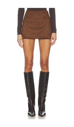 JUPE JACQUI FAUX SUEDE MINI en . Taille S. Also en XS, M - SNDYS - Modalova