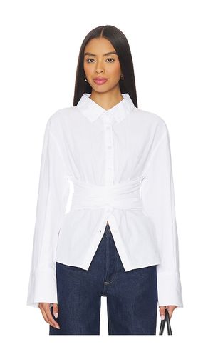 CHEMISE TEIGAN CINCHED BUTTON en . Taille L. Also en M, S, XL, XS, XXL - SNDYS - Modalova