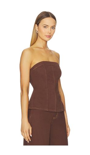 Lex Denim Corset Top en . Taille L. Also en XL, XS, XXL - SNDYS - Modalova