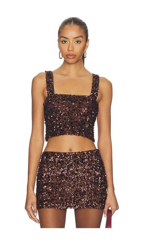 Asher Sequin Crop Top en . Taille M. Also en L, S, XL, XXL - SNDYS - Modalova