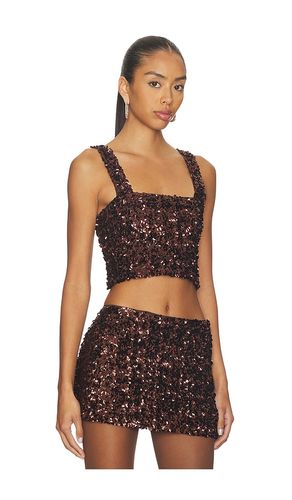 Asher Sequin Crop Top en . Taille M. Also en L, S, XL, XXL - SNDYS - Modalova