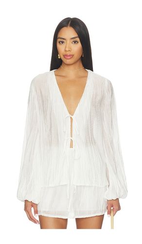 Brandi Crinkle Tie Top en . Taille S. Also en M - SNDYS - Modalova