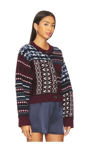 CARDIGAN FAIR ISLE LINEA en . Taille S. Also en XL - Sea - Modalova
