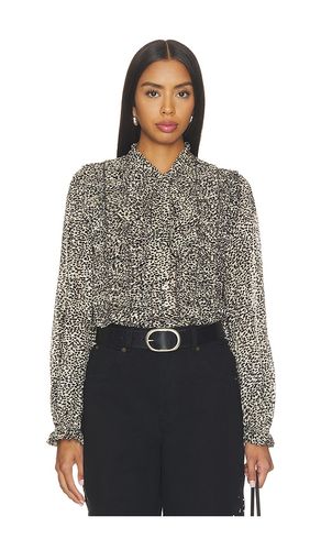 Charlize Print Longsleeve Bow Top en . Taille XXS. Also en XS, S, M - Sea - Modalova