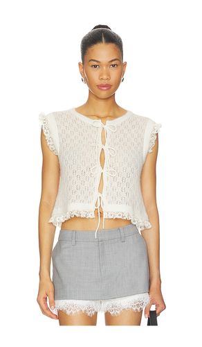 Teagan Knit Combo Vest en . Taille L. Also en M, S, XL - Sea - Modalova