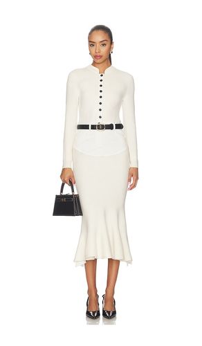 ROBE MIDI DRESS en . Taille L. Also en M, S - self-portrait - Modalova
