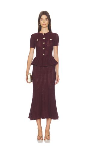 ROBE MIDI DRESS en . Taille M. Also en S, XS - self-portrait - Modalova