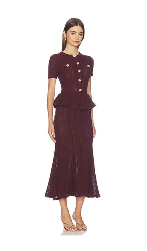 ROBE MIDI DRESS en . Taille M. Also en S, XS - self-portrait - Modalova