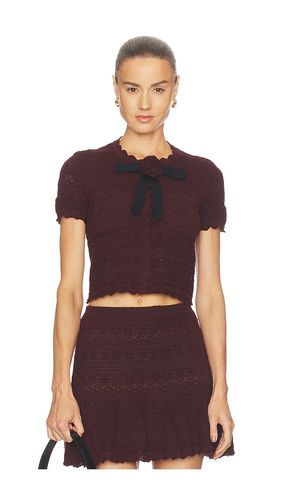 Pointelle Knit Top en . Taille M. Also en S - self-portrait - Modalova