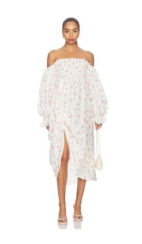 ROBE EN LIN AVEC DÃTAIL DE ROSE ATLANTA en . Taille L. Also en M, S, XS - Sleeper - Modalova