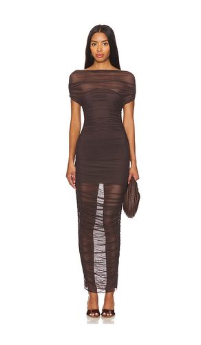 ROBE MI-LONGUE NOEL OFF SHOULDER MESH en . Taille M. Also en S, XS, XXS - SER.O.YA - Modalova