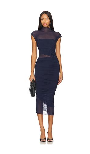 ROBE MI-LONGUE TABITHA MESH RUCHED en . Taille L. Also en S, XS - SEROYA - Modalova