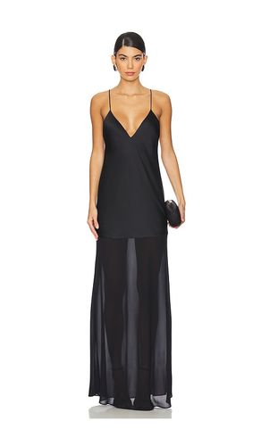 ROBE MAXI VIENNA SATIN en . Taille L. Also en S, XS, XXS - SEROYA - Modalova