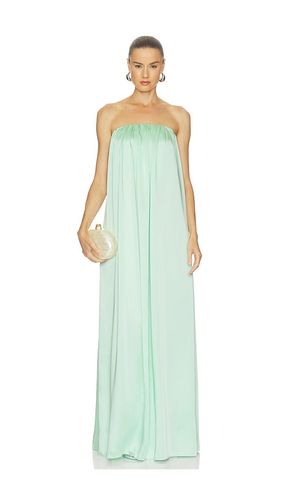 ROBE MAXI EN SATIN MONIQUE en . Taille XS. Also en S, M - SEROYA - Modalova