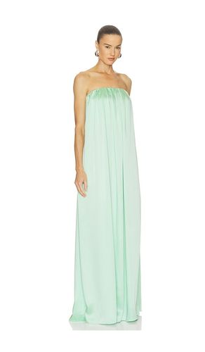 ROBE MAXI EN SATIN MONIQUE en . Taille M. Also en S, XS - SEROYA - Modalova