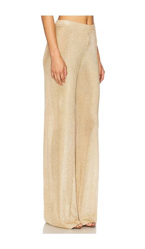 PANTALON EN MAILLE MÉTALLISÉE SHELDON en . Taille XS. Also en S, M - SEROYA - Modalova