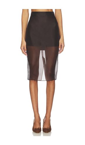 JUPE MIDI ELDA en . Taille M. Also en XS - SEROYA - Modalova