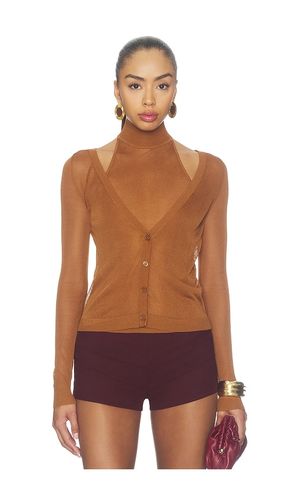 Santana Knit Turtleneck Top en . Taille L. Also en M, S, XS, XXS - SEROYA - Modalova