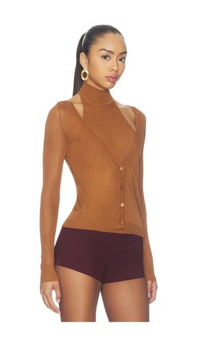 Santana Knit Turtleneck Top en . Taille XXS. Also en XS, S, M, L - SEROYA - Modalova