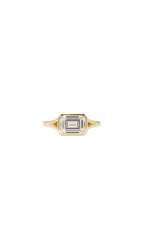 BAGUE EMERAL CUT BEZEL en . Taille 6. Also en 7, 8 - SHASHI - Modalova