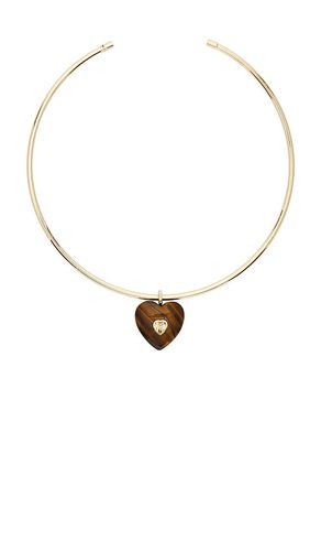 SHASHI SAUTOIR PENDENTIF en Brown - SHASHI - Modalova