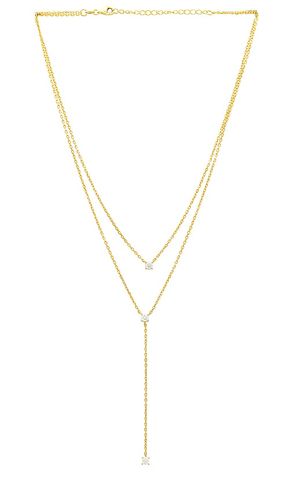 COLLIER LARIAT MULTI-RANGS en - SHASHI - Modalova