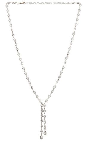 COLLIER LARIAT À FACETTES en - SHASHI - Modalova
