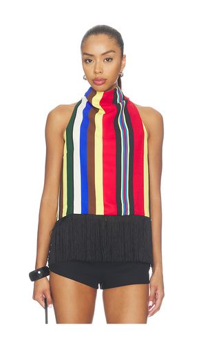 Tia Crepe Fringe Top en . Taille L. Also en M, S, XS - SIMONMILLER - Modalova