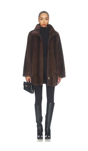 BLOUSON EN FOURRURE SHEILA en . Taille L. Also en M, S - Soia & Kyo - Modalova