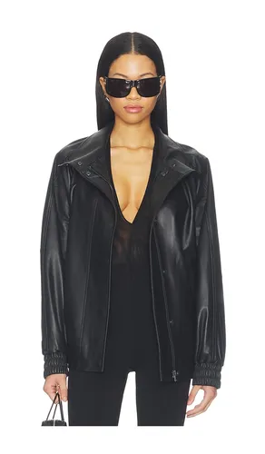 BLOUSON EN CUIR MIU en . Taille L. Also en M - Soia & Kyo - Modalova