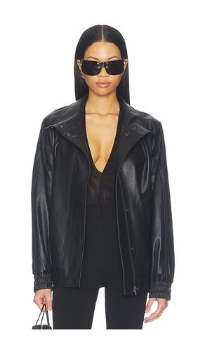 BLOUSON EN CUIR MIU en . Taille S. Also en M, L - Soia & Kyo - Modalova