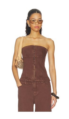 TOP CORSAGE EN JEAN DAKOTA en . Taille L. Also en M, S, XS - SOVERE - Modalova