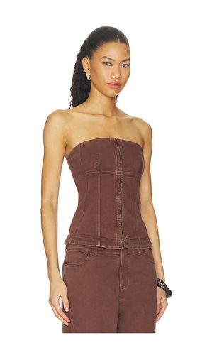 TOP CORSAGE EN JEAN DAKOTA en . Taille L. Also en M, S, XS - SOVERE - Modalova