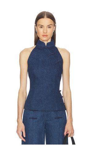 Ezra Denim Top en . Taille 0. Also en 00, 2, 6, 8 - SAU LEE - Modalova